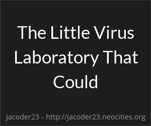 The Little Virus Laboratory